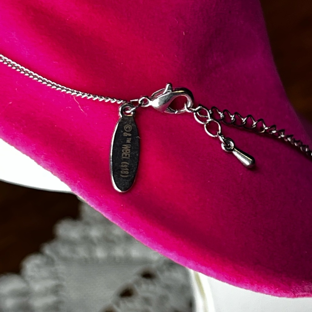 Official Harry Potter Lightning Bolt & Glasses Necklace (Signed WBEI S18) - Picture 4 of 6